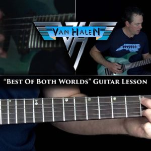 Best of Both Worlds Guitar Lesson - Van Halen