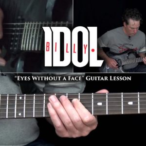 Billy Idol - Eyes Without a Face Guitar Lesson