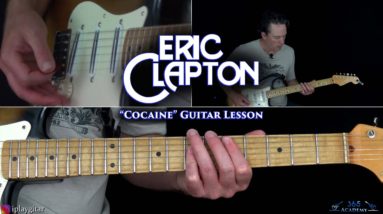 Cocaine Guitar Lesson - Eric Clapton