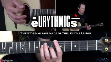 Eurythmics - Sweet Dreams (Are Made of This) Guitar Lesson