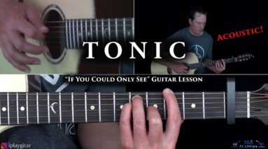 If You Could Only See Guitar Lesson (Acoustic) - Tonic