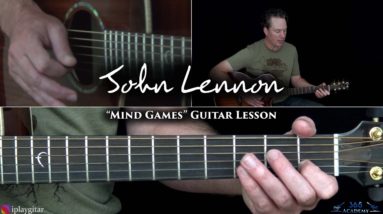 John Lennon - Mind Games Guitar Lesson