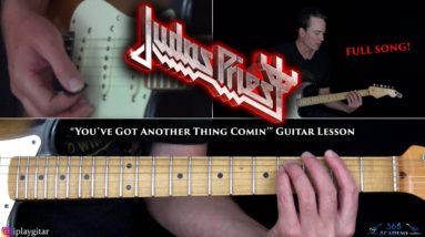 Judas Priest - You've Got Another Thing Comin' Guitar Lesson