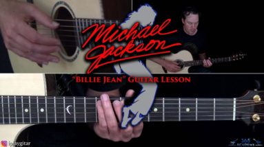 Michael Jackson - Billie Jean Guitar Lesson