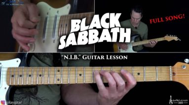 N.I.B. Guitar Lesson - Black Sabbath