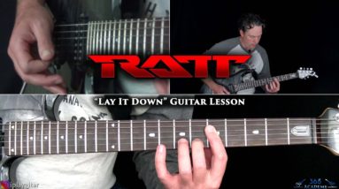 Ratt - Lay It Down Guitar Lesson