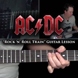 Rock 'n' Roll Train Guitar Lesson - AC/DC