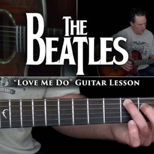 The Beatles - Love Me Do Guitar Lesson