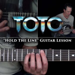Toto - Hold The Line Guitar Lesson
