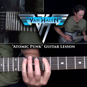 Van Halen - Atomic Punk Guitar Lesson (FULL SONG)