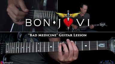 Bon Jovi - Bad Medicine Guitar Lesson