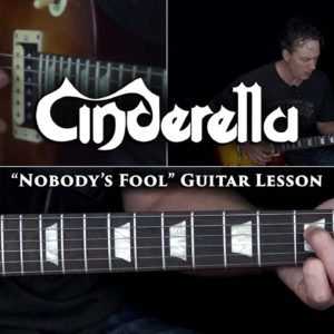 Cinderella - Nobody's Fool Guitar Lesson