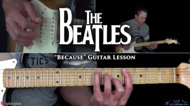 The Beatles - Because Guitar Lesson