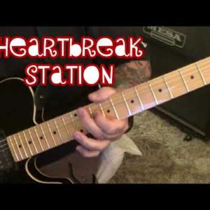 Cinderella Heartbreak Station Guitar Solo + Tabs + Guitar Lesson
