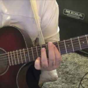 How to play ITS SO HARD TO SAY GOODBYE by Shaun Easton Guitar Lesson + Tabs