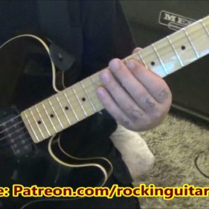 Nick Culbertson SHRED THE BLUES Guitar Lesson + Tabs + Guitar solo