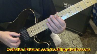 Nick Culbertson SHRED THE BLUES Guitar Lesson + Tabs + Guitar solo