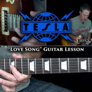 Tesla - Love Song Guitar Lesson