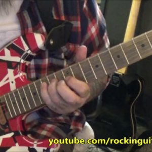 Guitar Solo Cover WARRANT Sometimes She Cries