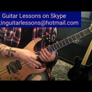 AUTOGRAPH Take No Prisoners Guitar Solo + Tabs + Guitar Lesson