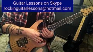 AUTOGRAPH Take No Prisoners Guitar Solo + Tabs + Guitar Lesson