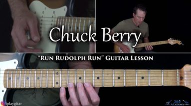 Chuck Berry - Run Rudolph Run Guitar Lesson