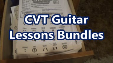 CVT Guitar Lessons Bundles are Available to Purchase + Tabs & Video