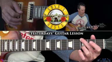 Guns N' Roses - Yesterdays Guitar Lesson