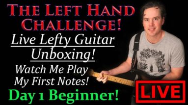 Carl Brown Live - Left Hand Challenge Live Stream!