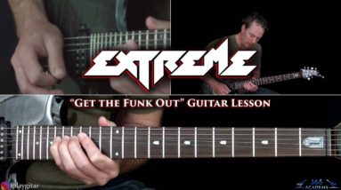 Extreme - Get The Funk Out Guitar Lesson