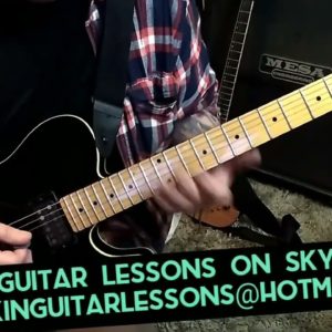 Carl Verheyen Lonestar Guitar Lesson + Guitar Solo + Tabs