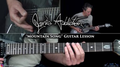 Jane's Addiction - Mountain Song Guitar Lesson