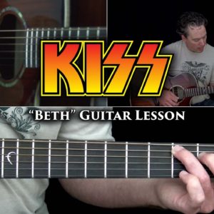 Kiss - Beth Guitar Lesson