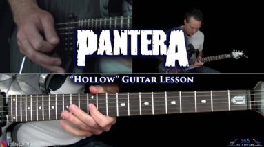 Pantera - Hollow Guitar Lesson