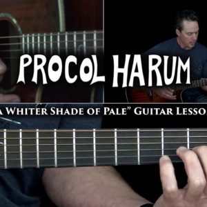Procol Harum - A Whiter Shade of Pale Guitar Lesson