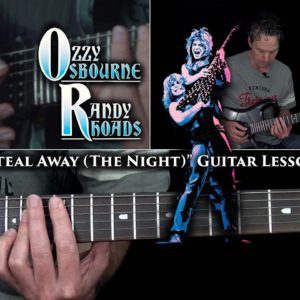 Ozzy Osbourne - Steal Away (The Night) Guitar Lesson - Randy Rhoads