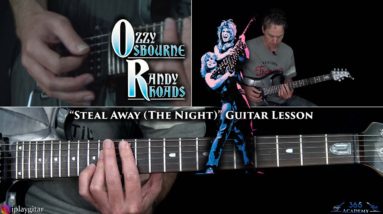 Ozzy Osbourne - Steal Away (The Night) Guitar Lesson - Randy Rhoads