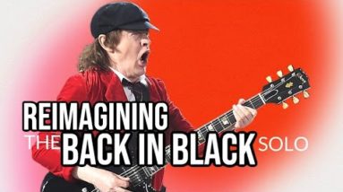 Reimagining the BACK IN BLACK Solo by Phil X Guitar Lesson + How to play