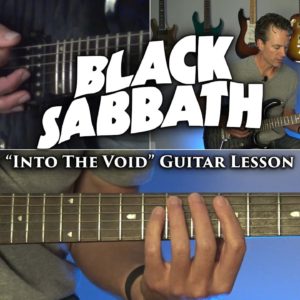 Black Sabbath - Into the Void Guitar Lesson