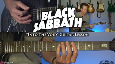 Black Sabbath - Into the Void Guitar Lesson