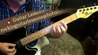 MIDNIGHT OIL Naked Flame Guitar Lesson + How to play Guitar