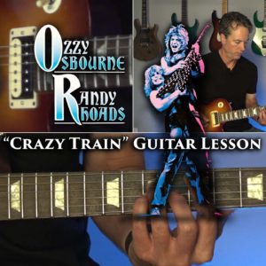 Ozzy Osbourne - Crazy Train Guitar Lesson (Randy Rhoads)