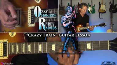 Ozzy Osbourne - Crazy Train Guitar Lesson (Randy Rhoads)