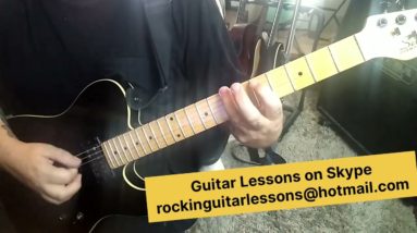 Ten Years After Standing At The Station Guitar Lesson + How to play