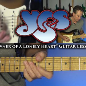 Yes - Owner of a Lonely Heart Guitar Lesson