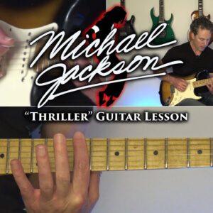 Michael Jackson - Thriller Guitar Lesson
