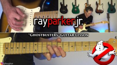 Ray Parker Jr. - Ghostbusters Guitar Lesson