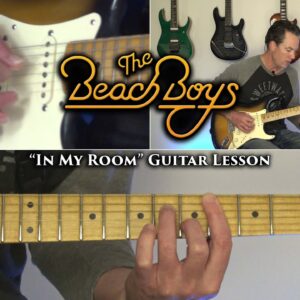 The Beach Boys - In My Room Guitar Lesson