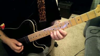 Alice In Chains Man In A Box Guitar Solo Metal Version + How to play