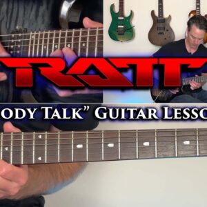 Ratt - Body Talk Guitar Lesson